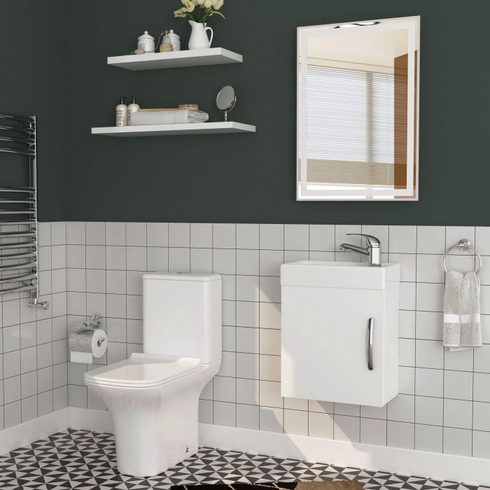 Toilet and Basin Suite