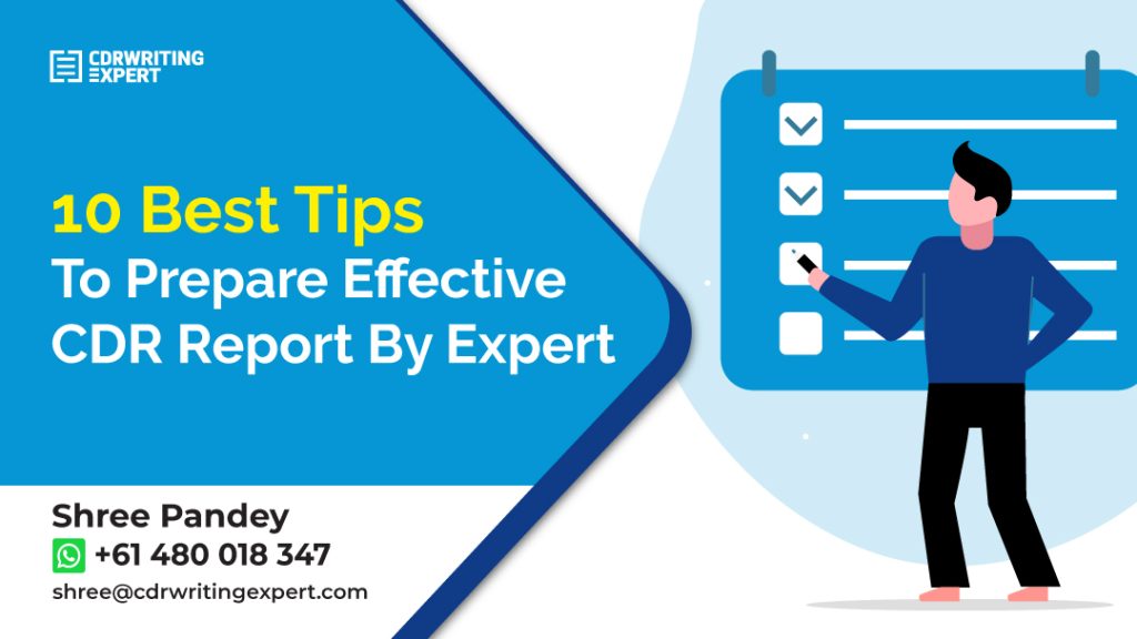 Prepare Effective CDR Report by Expert