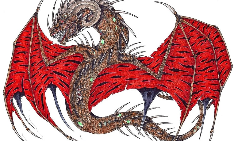 Dragon drawing tutorial for beginners