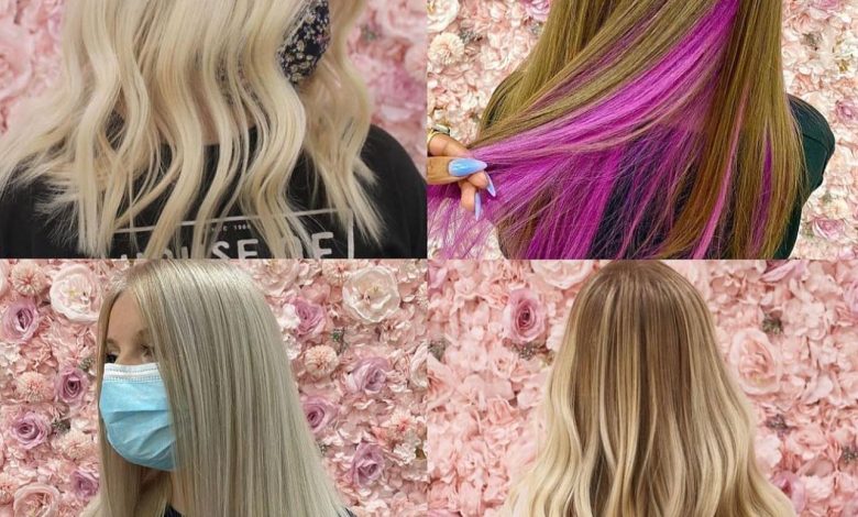 Different hair color ideas for women in Mckinney, Texas
