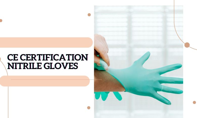 ce certification nitrile gloves