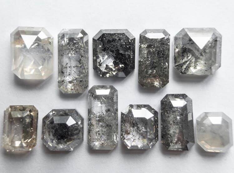 10 salt and pepper diamond